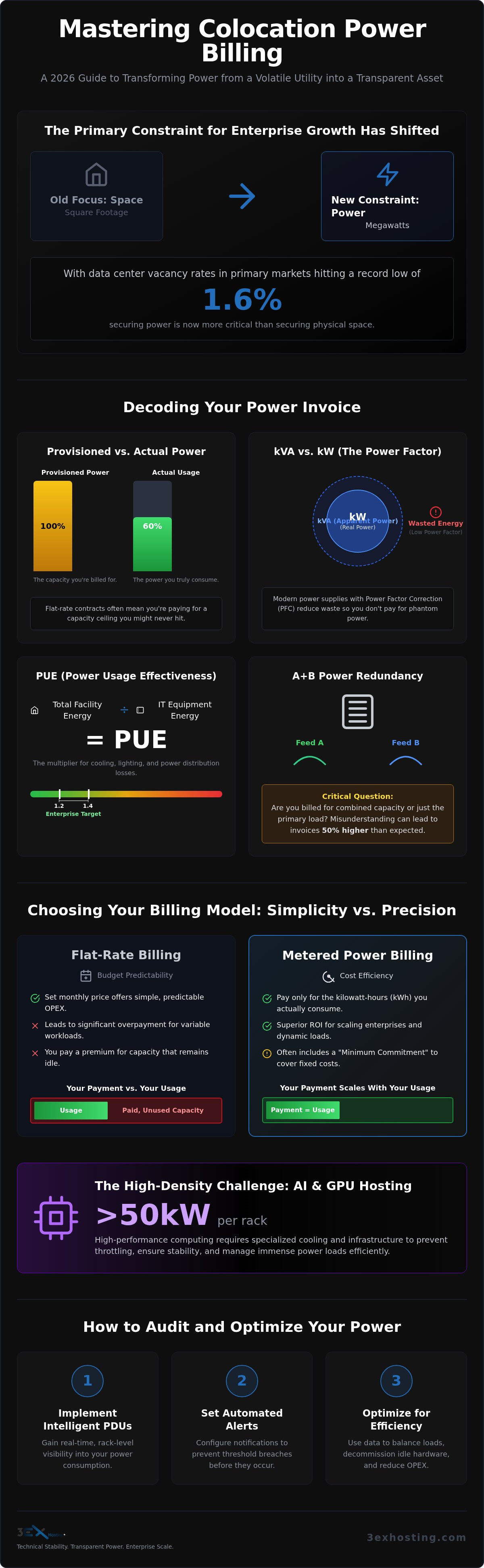 Colocation Power Billing: The Enterprise Guide to Transparency and Efficiency in 2026